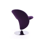 Fauteuil pivotant en mélange de laine bouclée - Manhattan Comfort