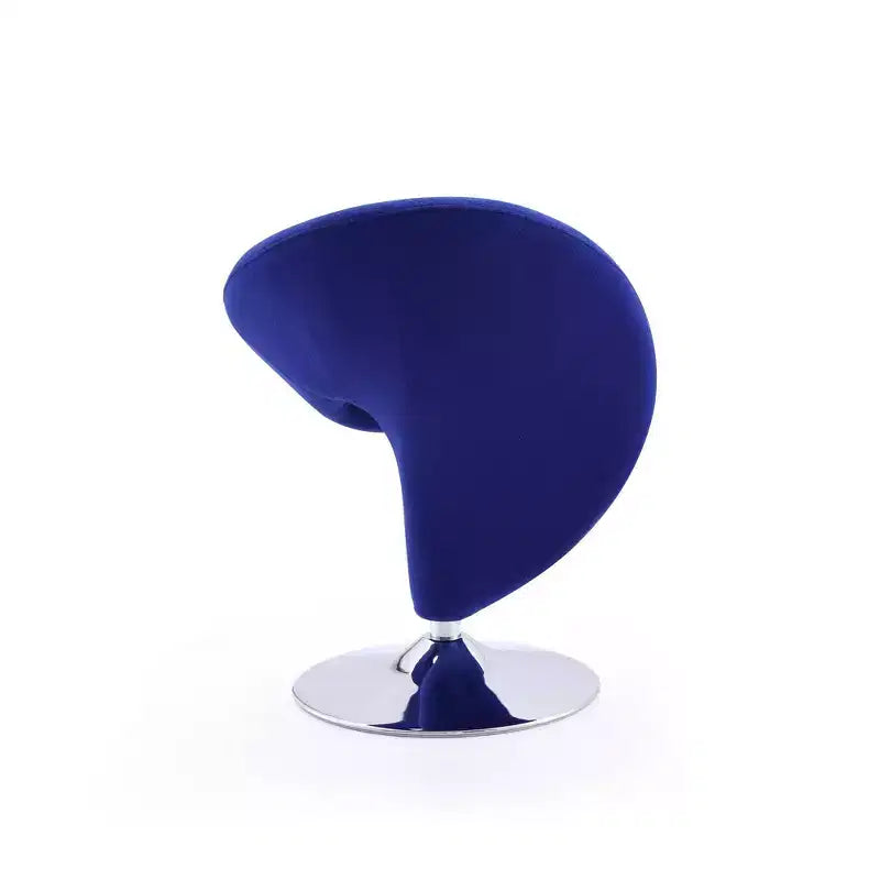 Fauteuil pivotant en mélange de laine bouclée - Manhattan Comfort