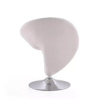 Fauteuil pivotant en mélange de laine bouclée - Manhattan Comfort