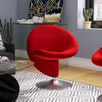 Fauteuil pivotant en mélange de laine bouclée - Manhattan Comfort