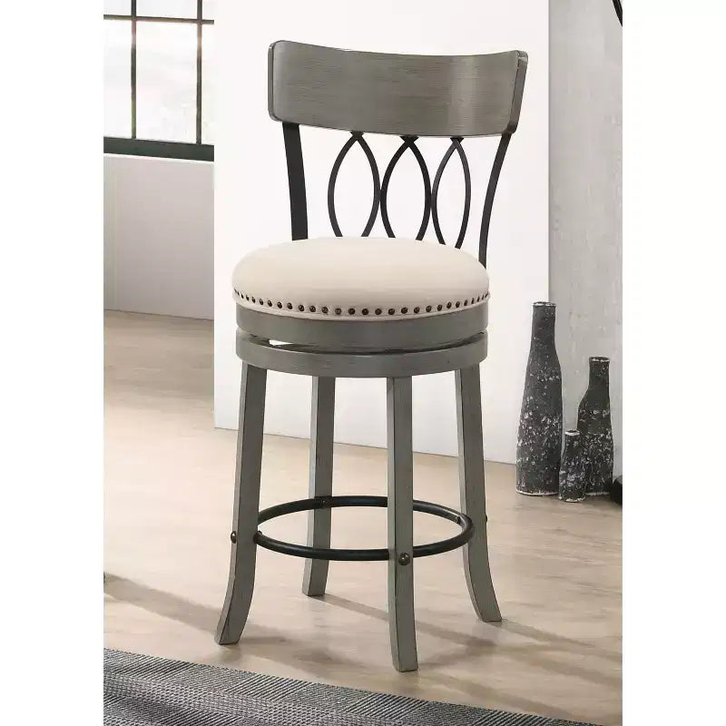 Lot de 2 tabourets de bar pivotants Darlowe de 61 cm - HOMES: Inside + Out