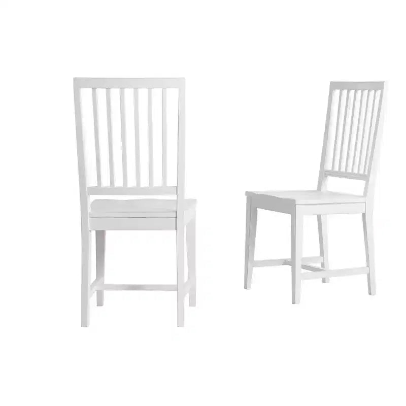 Lot de 2 chaises de salle à manger sans accoudoirs Vienna Wood - Alaterre Furniture