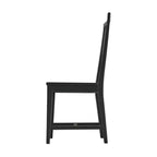 Lot de 2 chaises de salle à manger sans accoudoirs Vienna Wood - Alaterre Furniture