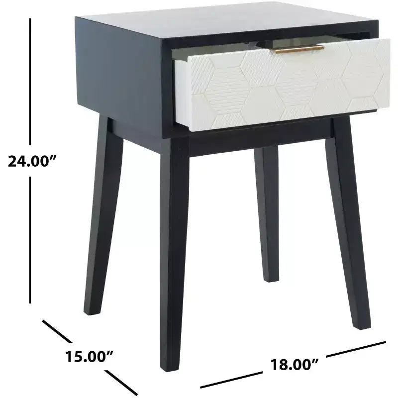 Table d'appoint à 1 tiroir Keya - ACC6601 - Safavieh