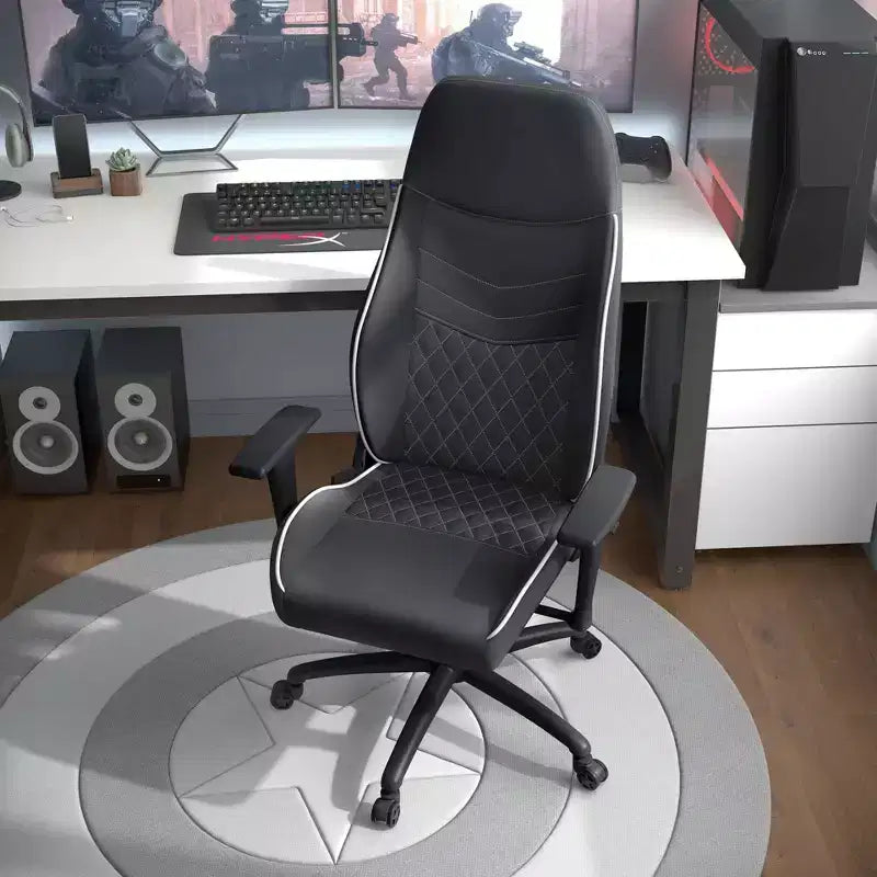 Fauteuil de gaming en similicuir surpiqué Ansar Diamond 24h/24, 7j/7, disponible à domicile