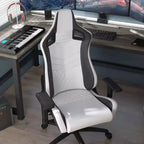 Fauteuil de jeu inclinable Quelman avec accoudoirs réglables, disponible 24h/24 et 7j/7 chez Shop At Home