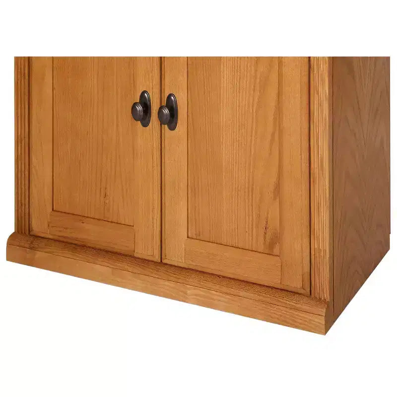 Bibliothèque en bois Huntington Oxford avec portes - Martin Furniture