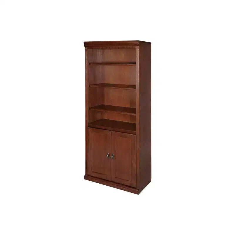 Bibliothèque en bois Huntington Oxford avec portes - Martin Furniture