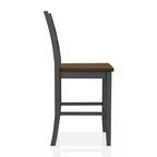 Lot de 2 chaises hautes Danforthe à dossier échelle - HOMES: Inside + Out