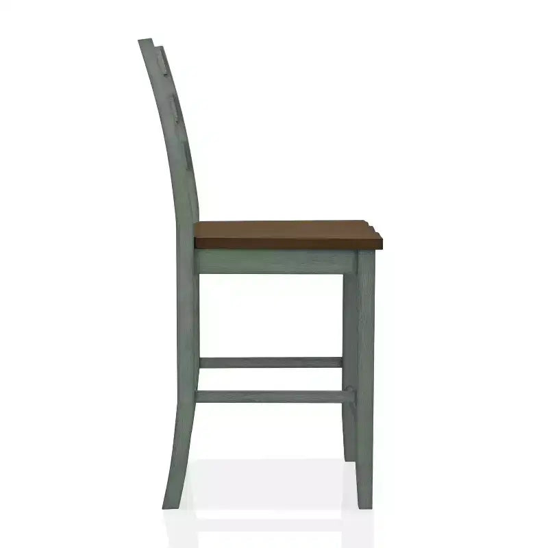 Lot de 2 chaises hautes Danforthe à dossier échelle - HOMES: Inside + Out
