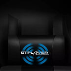 Chaise de gaming avec repose-pieds et oreiller de massage lombaire ergonomique en cuir PU - GTRACING