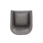 Chaise de salle à manger moderne ronde en similicuir Anna - Manhattan Comfort