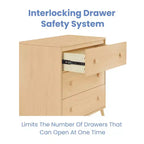 Commode 3 tiroirs Jordan avec tiroirs autobloquants Delta Children