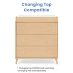 Commode 3 tiroirs Jordan avec tiroirs autobloquants Delta Children