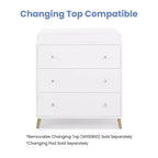 Commode 3 tiroirs Jordan avec tiroirs autobloquants Delta Children