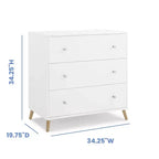 Commode 3 tiroirs Jordan avec tiroirs autobloquants Delta Children