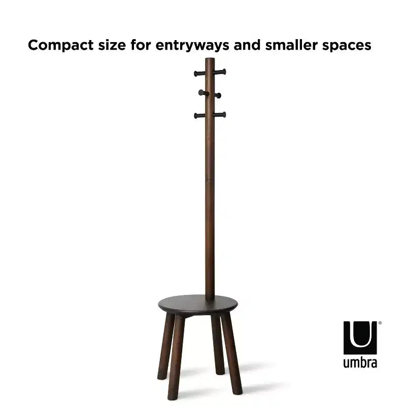 Tabouret et porte-manteau Pillar - Umbra