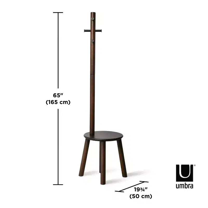 Tabouret et porte-manteau Pillar - Umbra