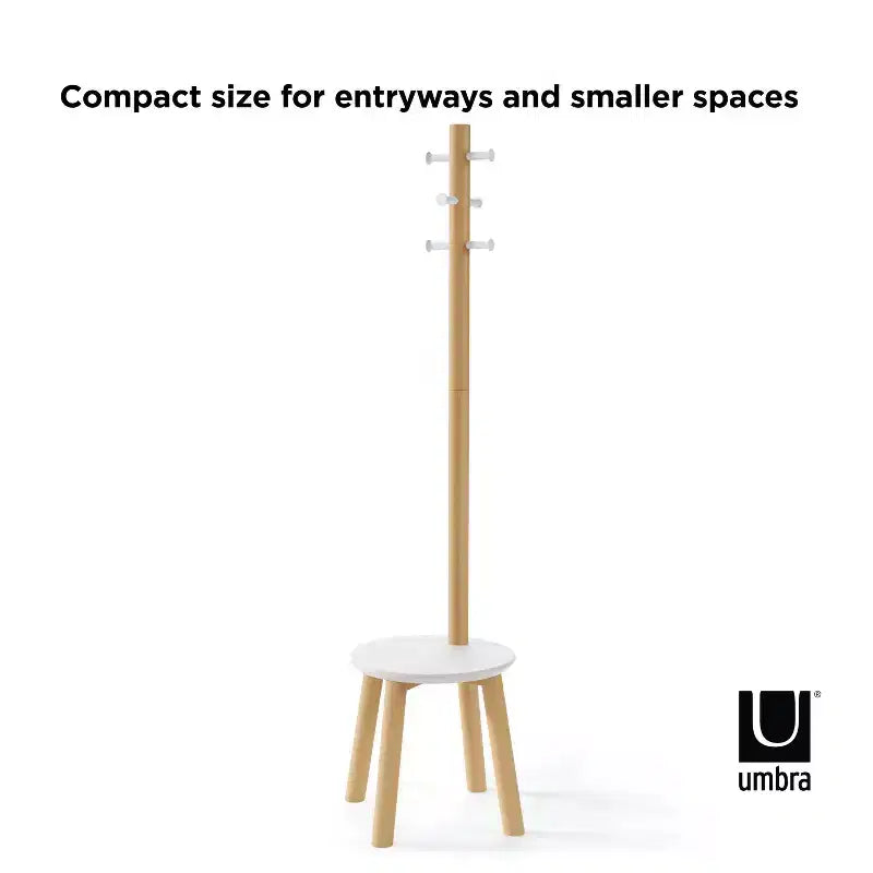 Tabouret et porte-manteau Pillar - Umbra