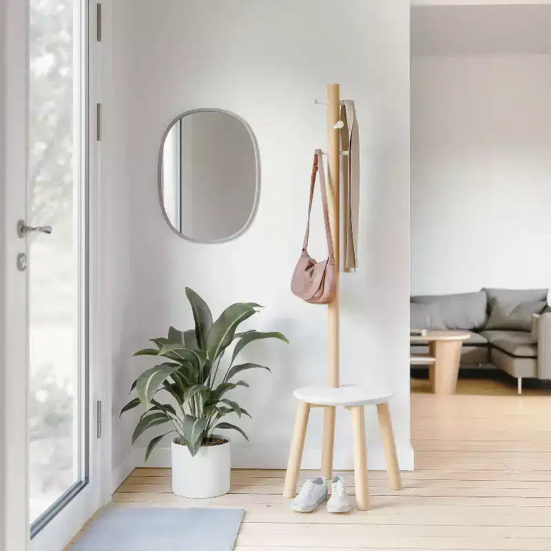 Tabouret et porte-manteau Pillar - Umbra