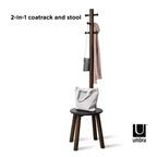 Tabouret et porte-manteau Pillar - Umbra