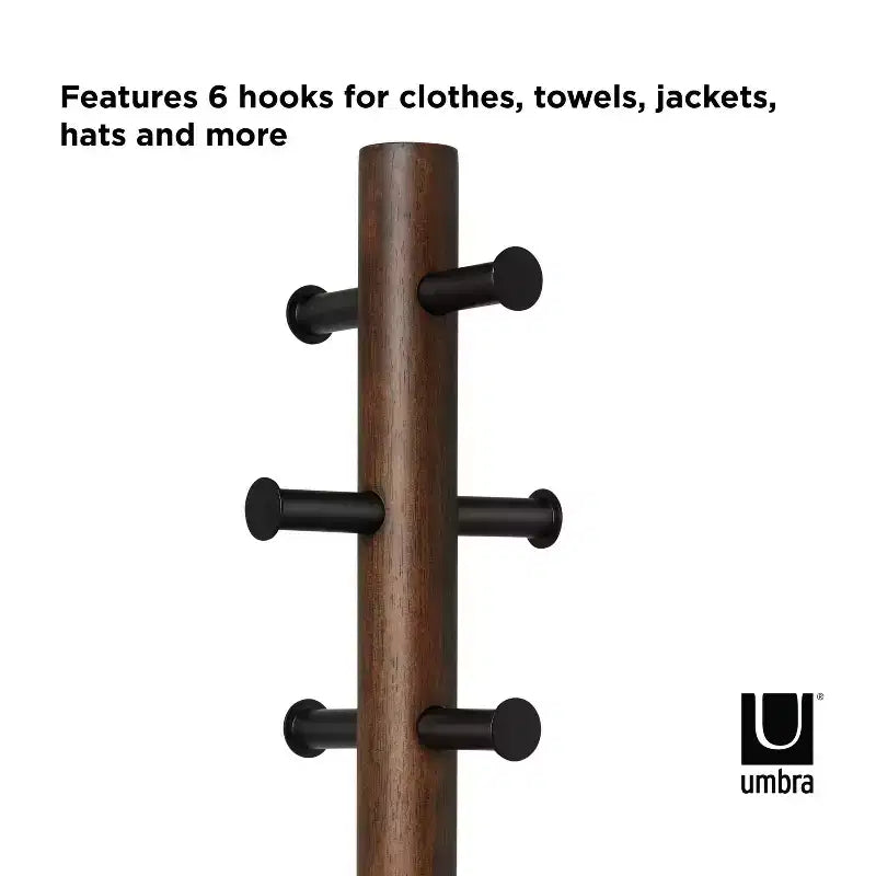 Tabouret et porte-manteau Pillar - Umbra
