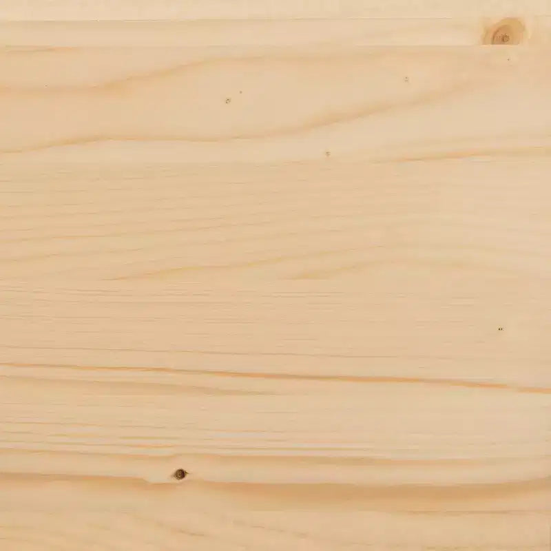 Cadre de lit plateforme en bois Robin avec tête de lit naturelle - Zinus