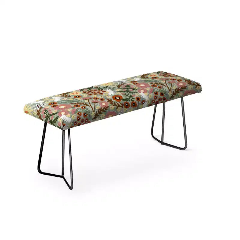 Marta Barragan Camarasa Le banc de jardin feuillu - Deny Designs