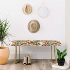 Marta Barragan Camarasa Le banc de jardin feuillu - Deny Designs