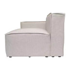 Chaise d'angle modulable gauche Merrick Lane avec accoudoir