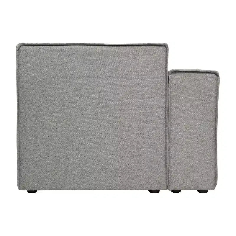 Chaise d'angle modulable gauche Merrick Lane avec accoudoir