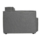 Chaise d'angle modulable gauche Merrick Lane avec accoudoir
