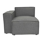 Chaise d'angle modulable gauche Merrick Lane avec accoudoir