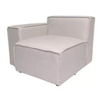 Chaise d'angle modulable gauche Merrick Lane avec accoudoir