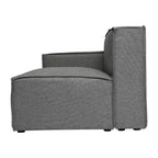 Chaise d'angle modulable gauche Merrick Lane avec accoudoir