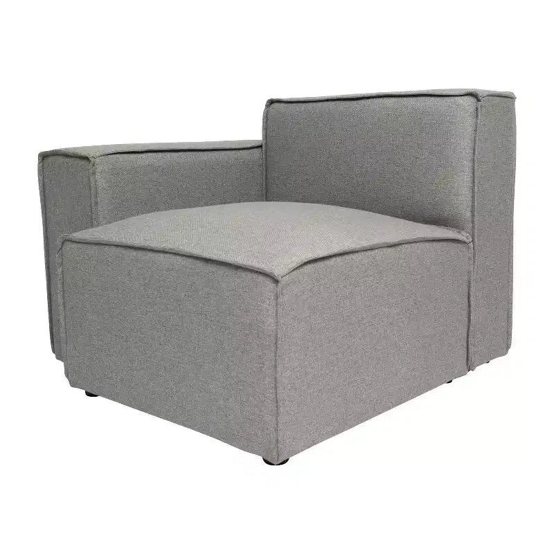 Chaise d'angle modulable gauche Merrick Lane avec accoudoir