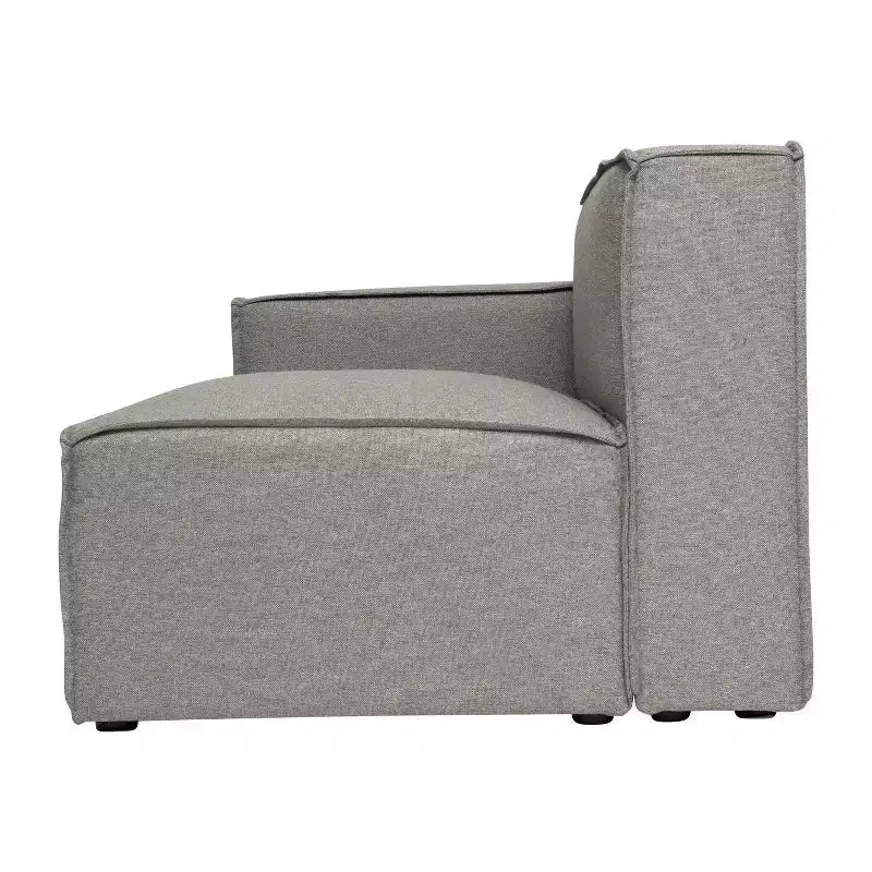 Chaise d'angle modulable gauche Merrick Lane avec accoudoir