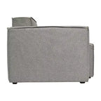 Chaise d'angle modulable gauche Merrick Lane avec accoudoir