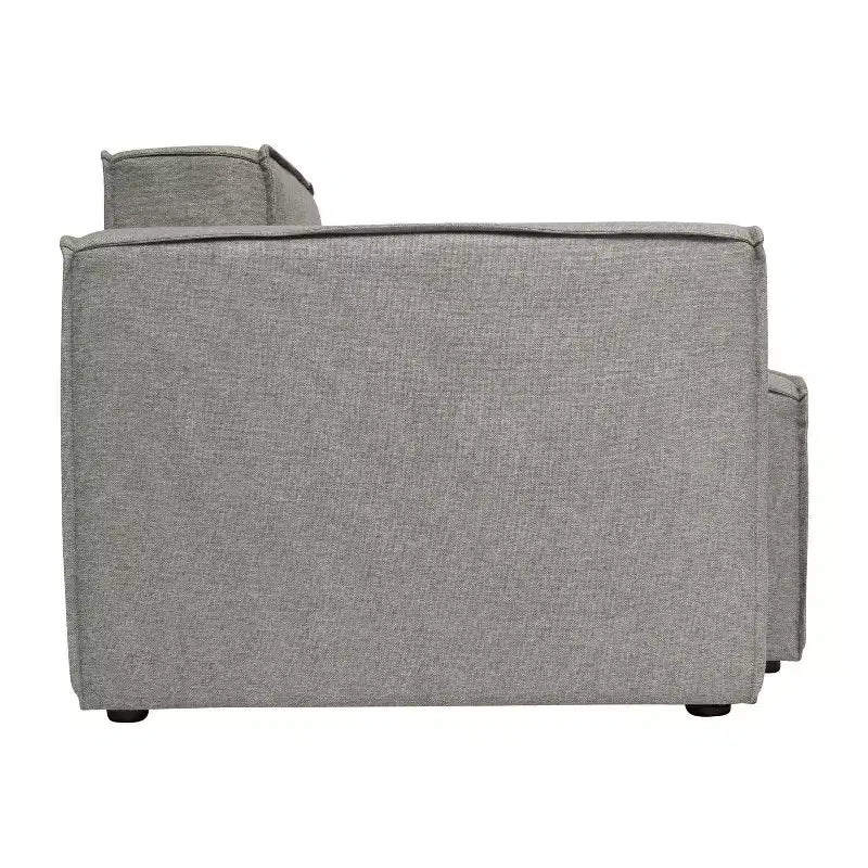Chaise d'angle modulable gauche Merrick Lane avec accoudoir