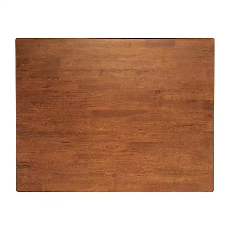 Table à manger en bois Merrick Lane avec pieds sculptés