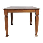 Table à manger en bois Merrick Lane avec pieds sculptés