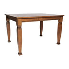 Table à manger en bois Merrick Lane avec pieds sculptés