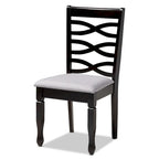 Ensemble de 4 chaises de salle à manger modernes et contemporaines