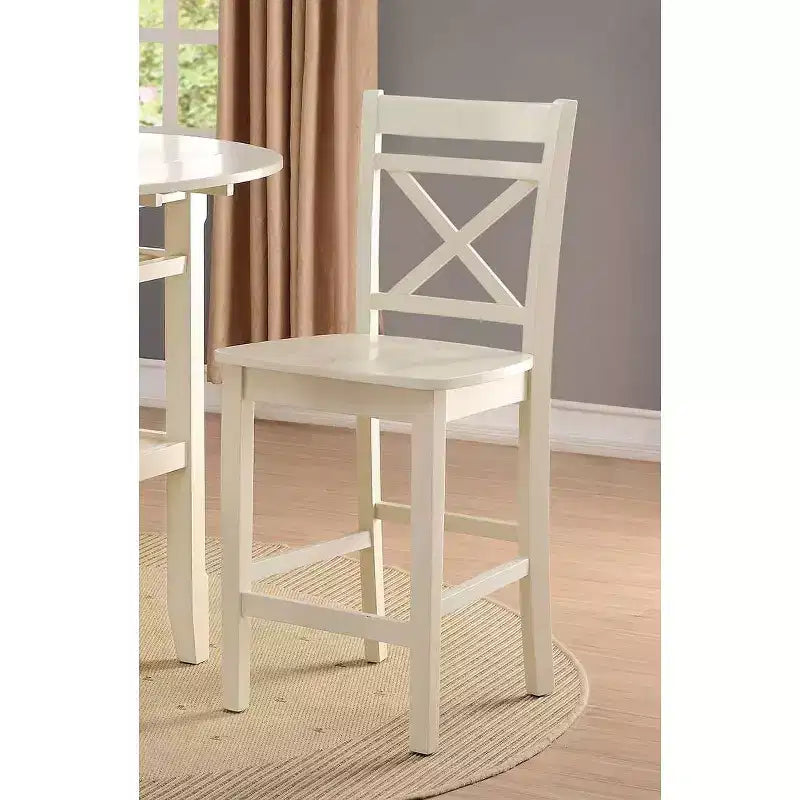 Lot de 2 tabourets de bar hauteur comptoir Tartys - Acme Furniture