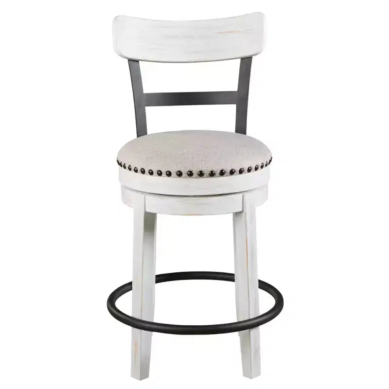 Tabouret de bar pivotant rembourré hauteur comptoir Valebeck - Signature Design by Ashley