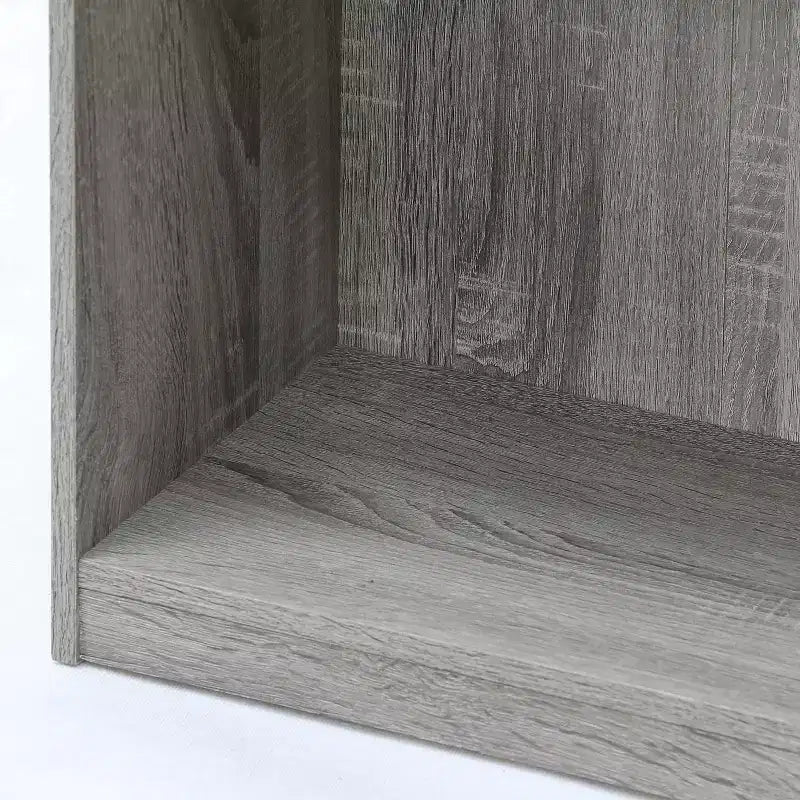 Furinno Étagère de rangement à 3 niveaux avec étagères ouvertes, Chêne français