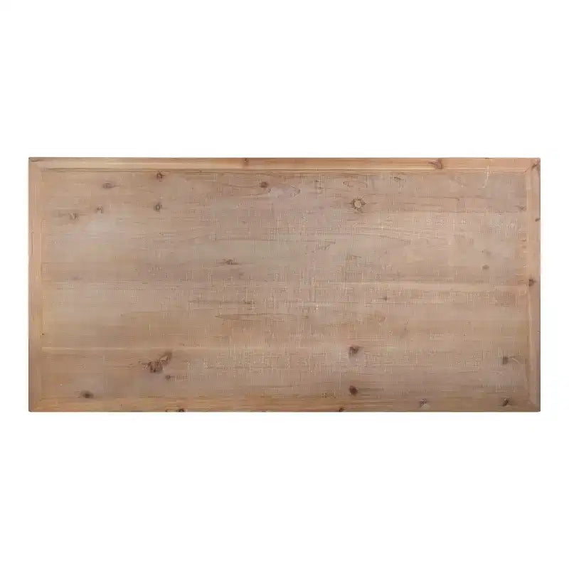 Bureau rustique en bois sculpté Kate and Laurel Wyldwood