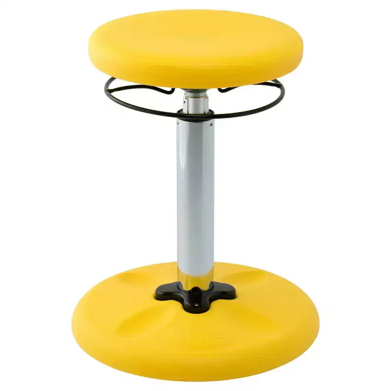 Kore Design Kids Adjustable Tall Wobble Chair 16.5-24, Yellow