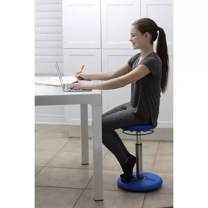Kore Design Chaise Haute Oscillante Réglable Enfant 16,5-24, Jaune
