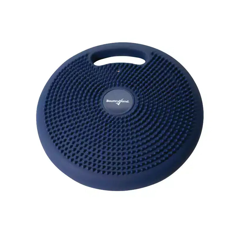 Coussin sensoriel portable Bouncyband pour chaise, bleu